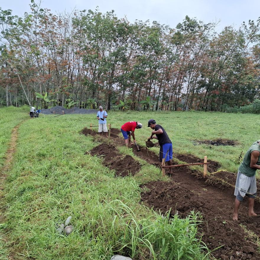 PEMBANGUNAN SALURAN IRIGASI BLOK SIRAU DUSUN BOJONGSARI DESA KALIPELUS